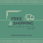 brigid trading company celtic inspired handcrafted handmade luxury self care goods soap scented candles body lotion hand lotion free shipping over 30 usa only